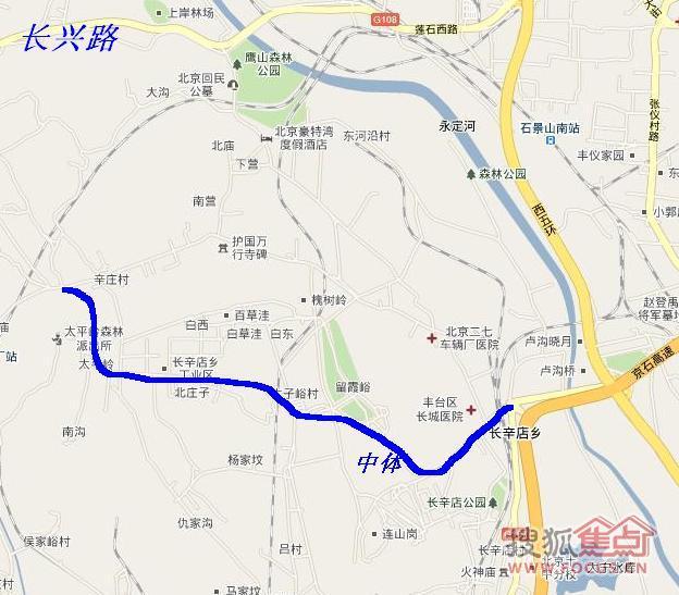 丰台区长兴路(大灰厂东路-杜家坎环岛)改建工程 环境影响评价第一次