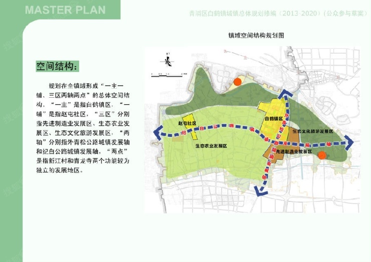 白鹤镇总体规划公示稿出炉 大家看看