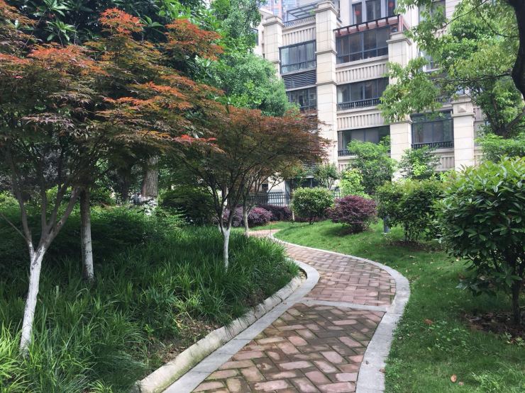 还有欧式花坛,欧式廊架,特色跌水池,弧形木桥,水景喷泉等丰富的欧式