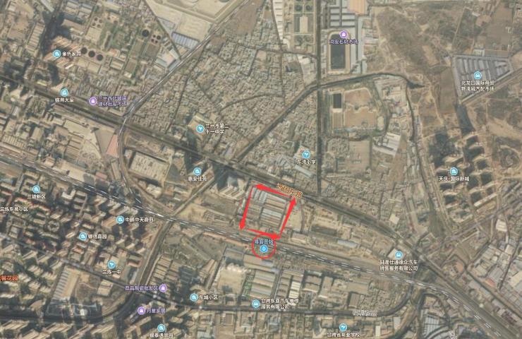 中川城际铁路陈官营站广场选址确定 西固第二座车站开通在即