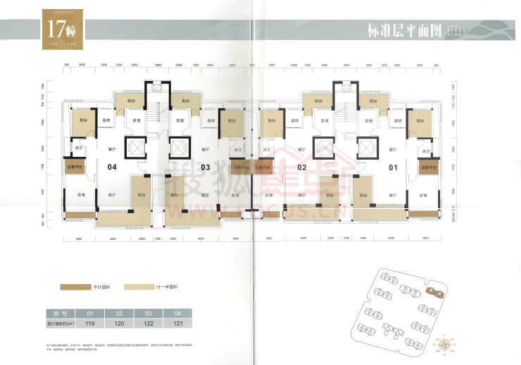 悦水湾3期96140㎡户型7788元㎡起