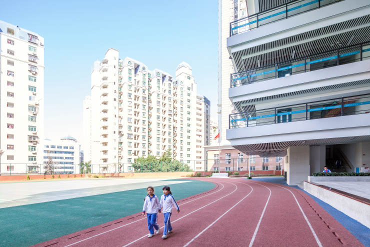 荔园外国语小学北校区 高密度城市中心的人文绿洲-深圳搜狐焦点