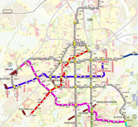 长春地铁7号线工程及二道区棚户区改造需要征收这两地块