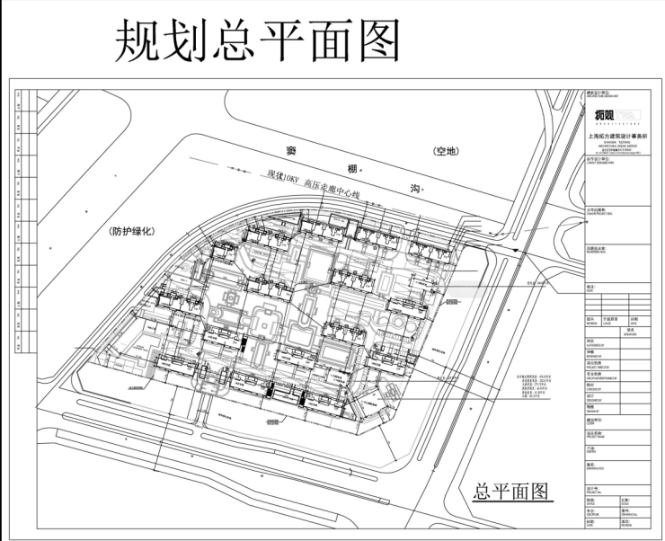 新城大都会规划18栋1050户住宅,1栋3层幼儿园