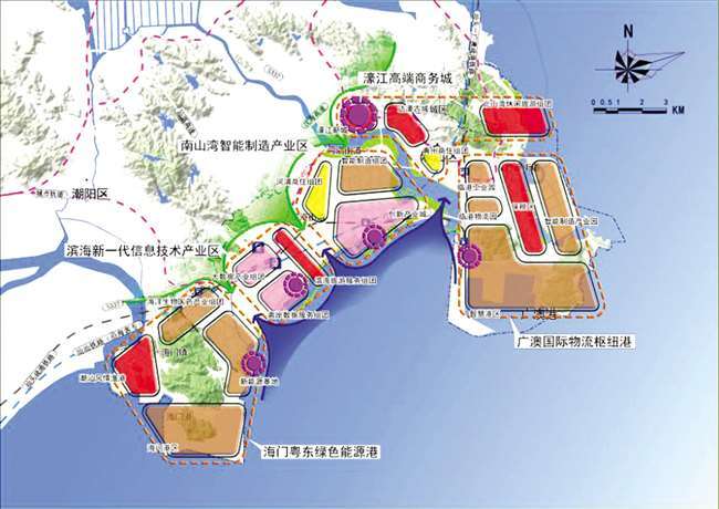 "五彩明珠湾"等一系列令人耳目一新的崭新词汇,其依托汕头港广澳港区