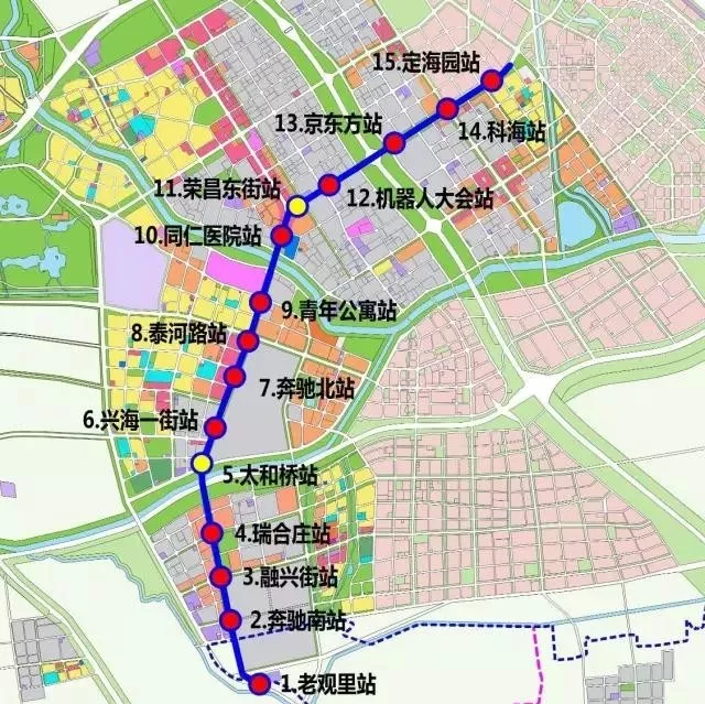 有轨电车t1线是在亦庄新城规划的第一条有轨电车,也是北京轨道交通的