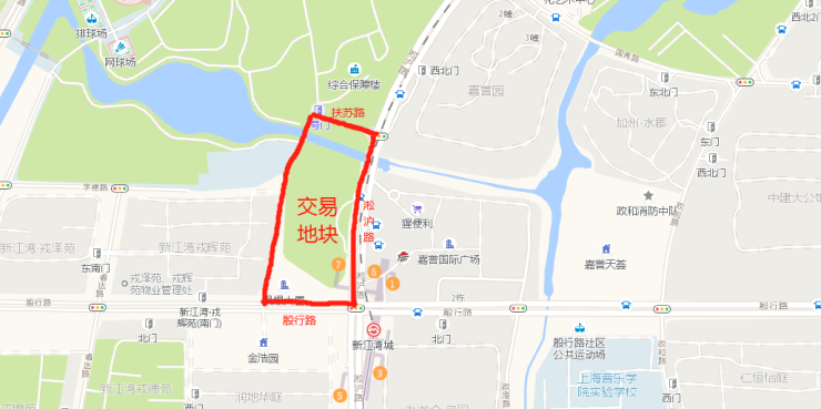 杨浦区 规划用途: 租赁住房 四至范围:东至:淞沪路,南至:殷行路,西至