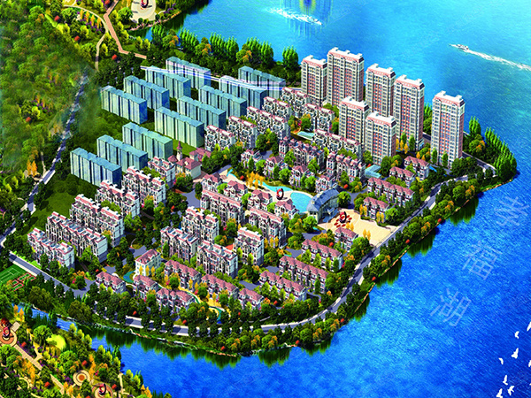 珑湖湾别墅预约别墅v别墅中黄石园林景观高层图片