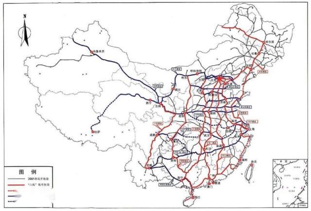 呼张客运专线是国家中长期铁路网规划"八横八纵"快速客运网京兰高铁的