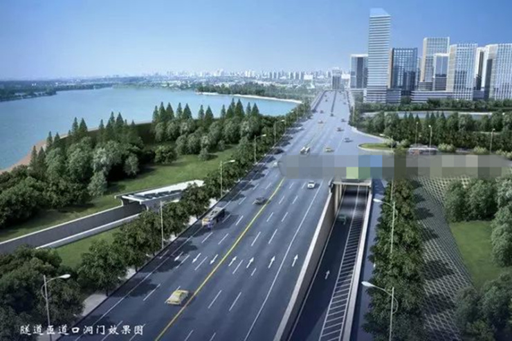 合江套隧道不仅是衡阳市二环路标志性工程,也是连接未来两大新区