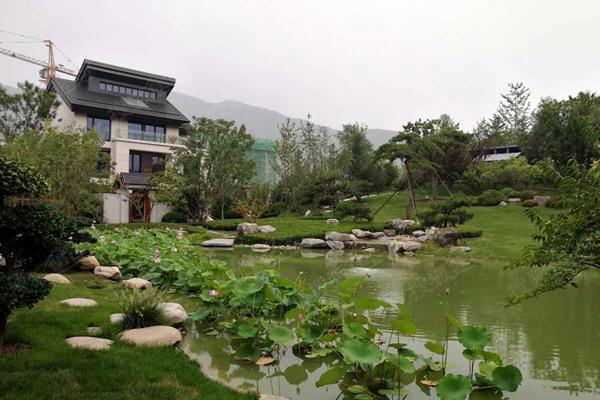 机械天著春秋远洋实景园林v机械基础石固欧图片