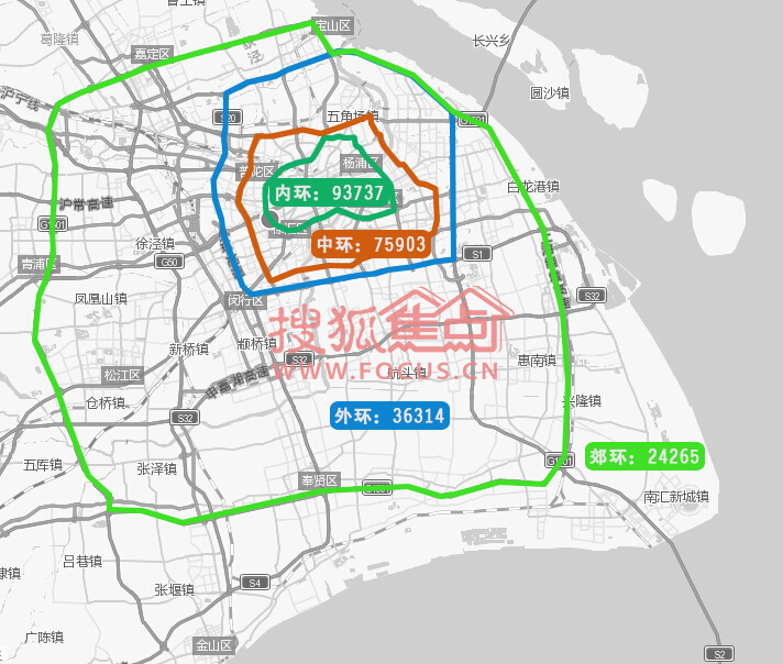 9月上海房价高达4.5万 到底哪里涨得最凶?