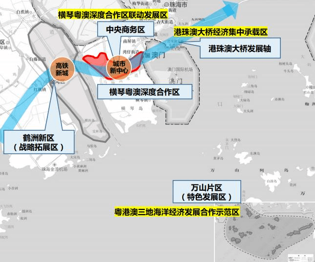 共同见证珠海cbd落成>毫无疑问的是,珠海未来发展野心,就藏在鹤洲新区