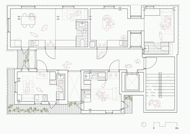 ssd设计作品 韩国首尔松坡微型集合住宅