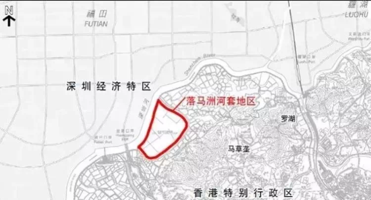 所谓"落马洲河套区,也被称为"深圳河套地区.