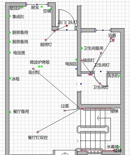 耶莉娅再装修之20—水电是大事儿,看我的"山寨"施工图