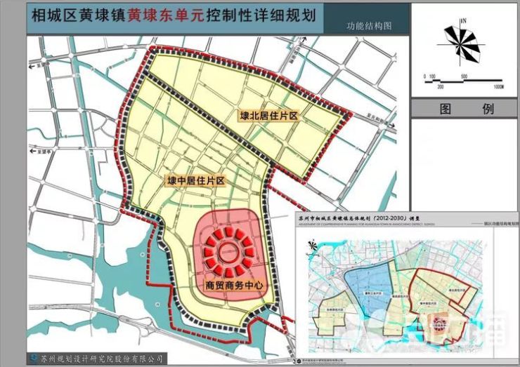大变样!相城黄埭镇部分单元的控制性详规出炉