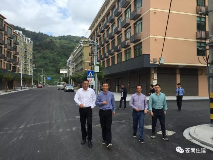 苍南县镇治办督查指导马站镇,赤溪镇小城镇环境综合整治省考迎检工作