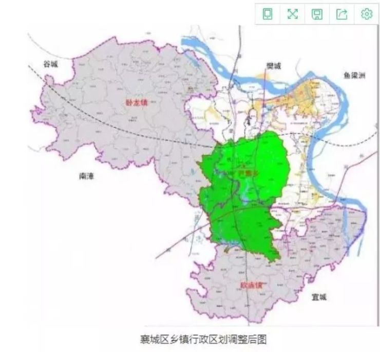 襄阳这个地方行区划大调整,20000人将迁入规划行区域.