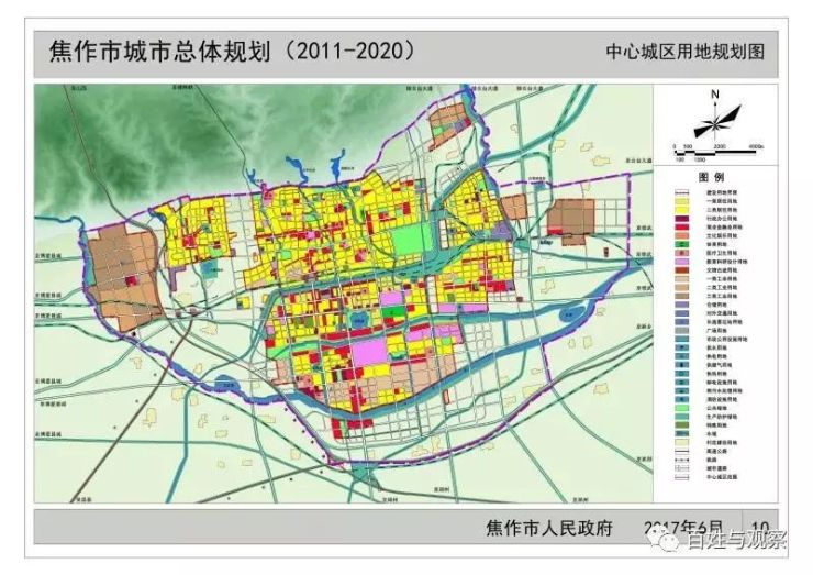 按照《焦作市城市总体规划(2011-2020,明确焦作城市性质为中原城市