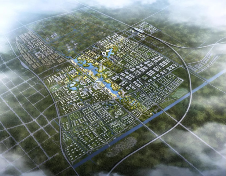 中规院()规划设计公司获太仓市娄江新城概念性城市设计方案竞赛第