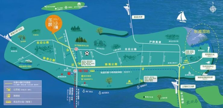 崇明岛上不限购 稀缺养老 旅游生态地产(乐颐小镇)被规划进了上海!