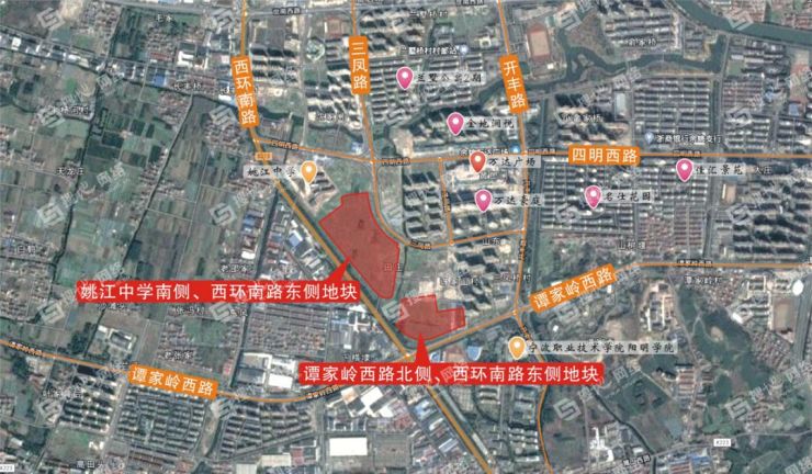 来了!余姚主城区西南组团优质地块挂牌,近余姚万达广场,黄山公园