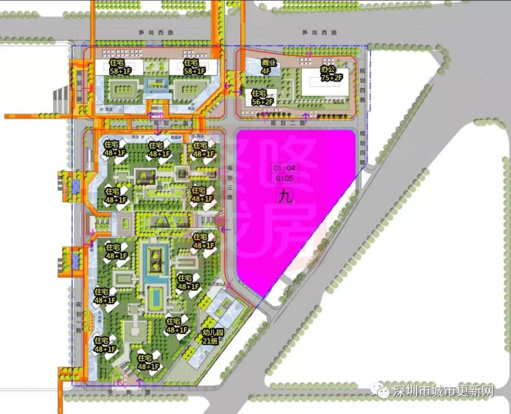深圳棚改第一村规划曝光15栋超高住宅18万平高端商业