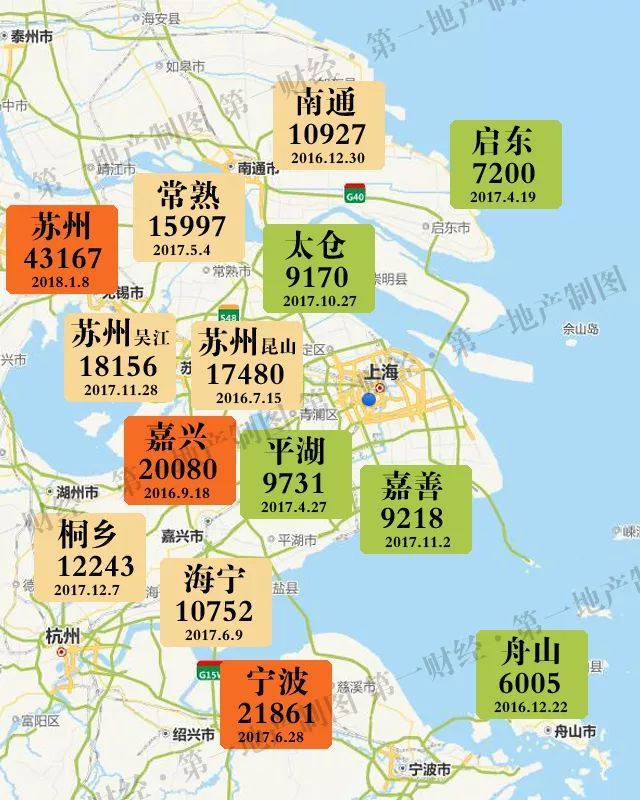环上海地价地图