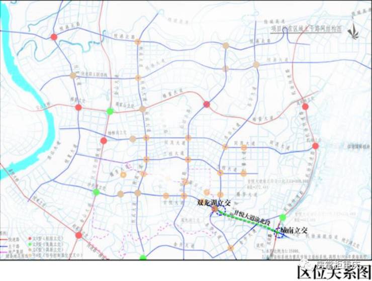 渝北区将新建甘悦大道 机场路到中央公园沿线楼盘坐享