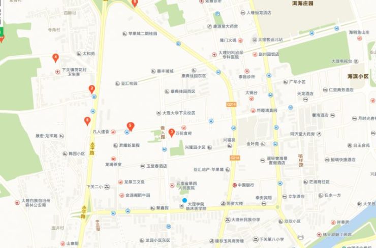 大理市下关镇荷花片区三宗国有建设用地使用权挂牌出让公告!