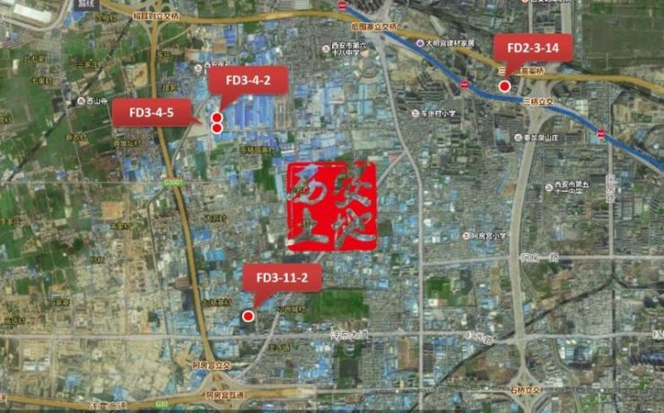 沣东四宗共计132亩商住用地公开拍卖,均为底价成交