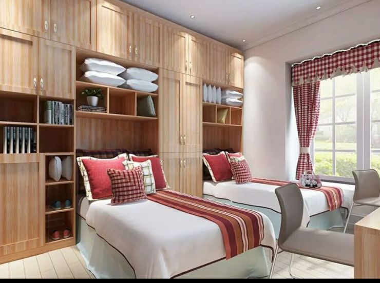 双人公主房散发着一种浓浓的爱意,非常可爱迷人.