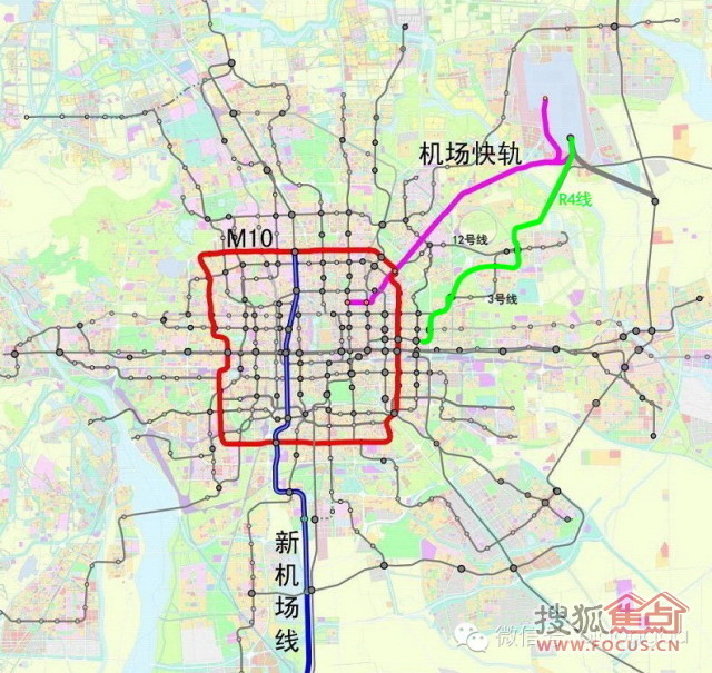东坝区域的4条地铁线规划高清图欢迎来看大平谷线