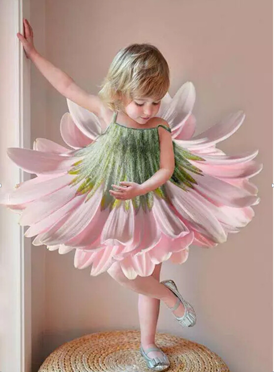 花仙子的正确打开方式在此如此装扮不拿大奖都难