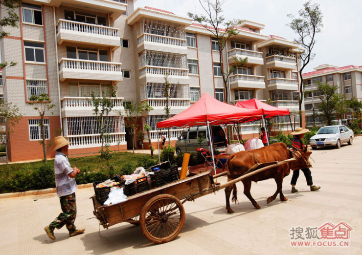 长水新村的居民都是新机场建设迁移过来的