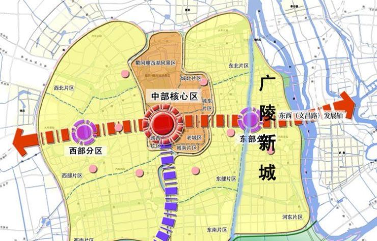 广陵新城地图图片