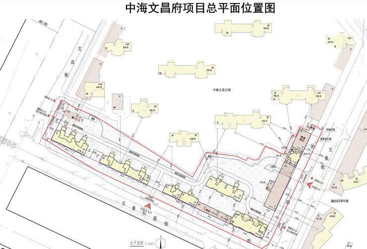 中海文昌府规划公示规划7栋住宅采用装配式建筑方式