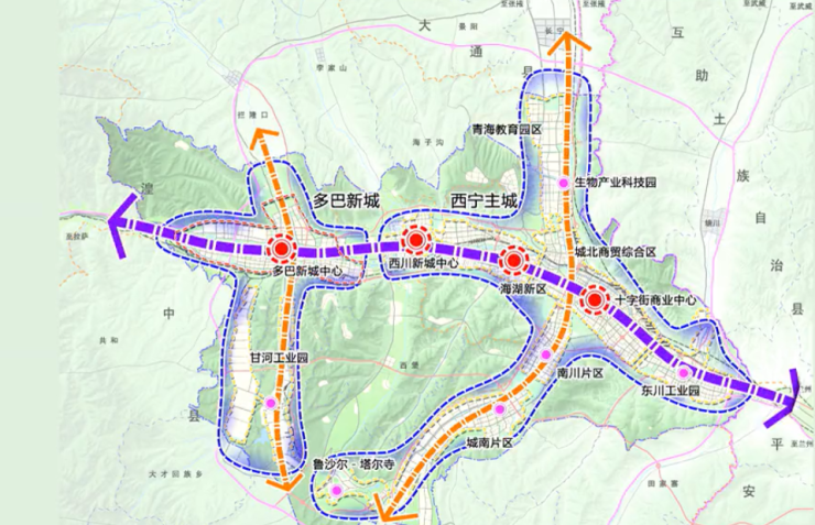 又修路吸睛西宁多巴新城刹不住的益景佳苑还不上车