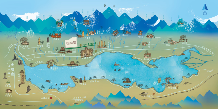 背靠苍山面朝洱海50㎡公寓送院子