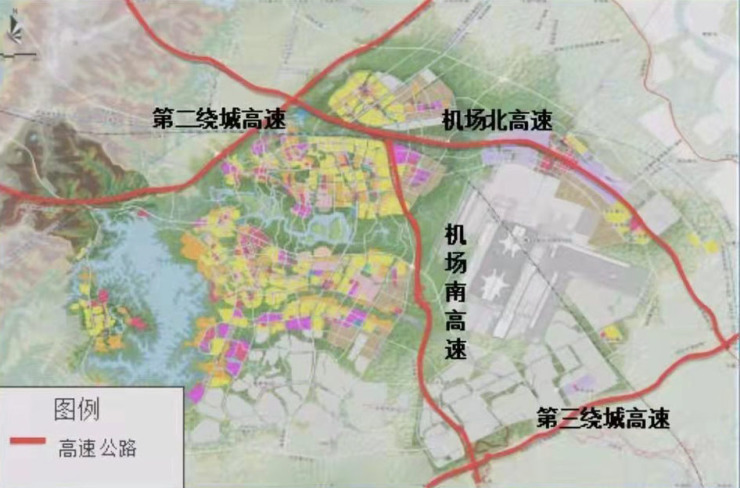 天府机场高速南线10月15日开通城东这些盘出门更便捷了