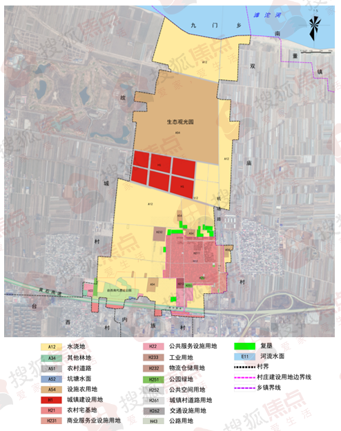 藁城村庄2030年规划图图片