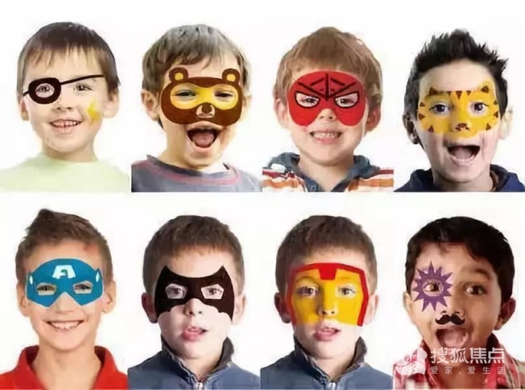 华建周末欢乐绘创意面具diy彩绘开启你的灵魂创作