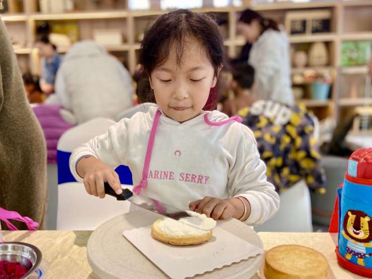 旭辉都会里亲子甜品diy给生活加点甜