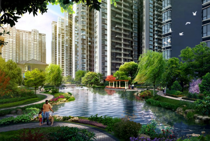 河源万绿春天度假式高端社区品质现房别墅在售