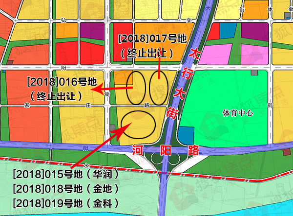 原定於2018年12月26日公開出讓的正定新區[2018]016號地塊因涉及規劃