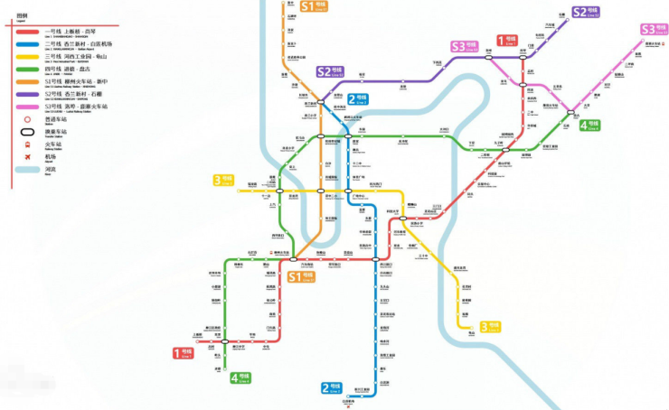 柳州地铁线路图图片