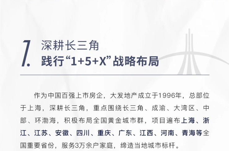 大发地产浙南区域丨深耕不辍继往开来