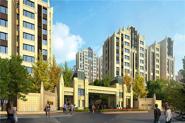 火炬公园旁美力城三期108套房预计10月中旬开盘