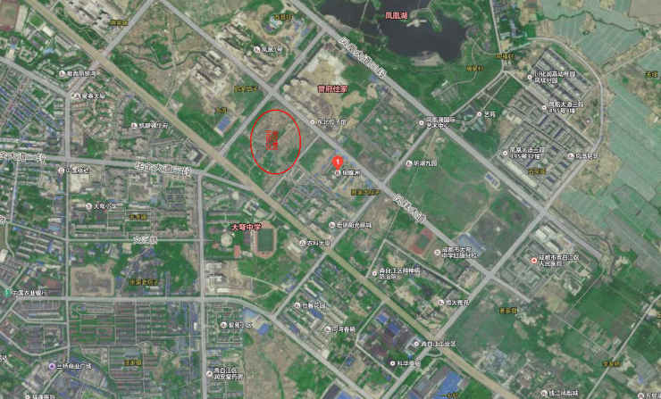 青白江凤凰湖板块再添商业用地